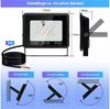 Clanmacy LED Flutlichtstrahler 1-4X RGB LED Fluter 10-50W Mehrfarbig Außen Strahler mit Fernbedienung, Außenstrahler Bild 2