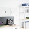 vidaXL Garagen-Wandschrank, Holzwerkstoff Weiß, 40 x 30 x 41 cm Bild 3