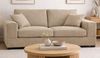 Sofa Novana in beige 3-Sitzer 221 cm Bild 2