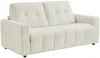 Vente-unique - ISISTIA Sofa Stoff Beige - B 100 cm x H 95 cm x L 202 cm Bild 4