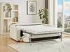 Vente-unique - ISISTIA Sofa Stoff Beige - B 100 cm x H 95 cm x L 202 cm Bild 2