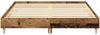 vidaXL Bettgestell ohne Matratze Altholz-Optik 140x200cm Holzwerkstoff 3328724 Bild 5