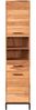 Main Möbel Hochschrank Badhochschrank 40x180cm 'Albany' Akazie massiv lackiert Bild 4
