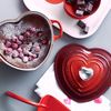 Herzbräter Kirschrot Gusseisen Le Creuset Bräter - GasBackofen geeignet, Spülmaschinengeeignet Bild 2
