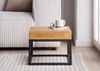 Couchtisch Eiche 40x40x32 natur geölt LOUNGE COLLECTION #06 Bild 3