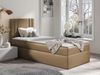 Boxspringbett 'Harlon Mini' links, braun, 100x200 cm Bild 2