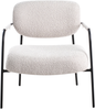 Sessel AUSVIKA Stoff Hellbeige Bild 4