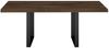 Esstisch Elgin 3 175-275x80x100 Metall+Holzwerkstoff Schwarz/Zinneiche Bild 3