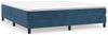 vidaXL Boxspringbett mit Matratze Dunkelblau 180x200 cm Samt 3144349 Bild 2
