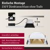 LED Einbauleuchte 3-Step-Dim Cole Coin 1er-Set IP44 eckig 88x88mm Coin 6W 470lm 230V dimmbar 2700K Weiß, Gold matt Bild 5