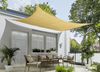 Sonnensegel Rechteck, HDPE sand, 2x3 m Bild 2