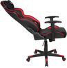 Gaming-Stuhl >Game-Rocker< in schwarz / rot - 66x128x66cm (BxHxT) Bild 3