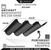LINFELDT Baguetteblech Premium Baguette Backblech mit Antihaftbeschichtung Bild 2
