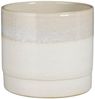 Mica Decorations Blumentopf Mica Decorations Olof Topf rund creme - h20xd22cm Bild 1