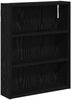 vidaXL Badezimmer-Wandschrank mit Regal Schwarze Eiche 40 x 10 x 50 cm 889344 Bild 2