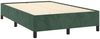 vidaXL Boxspringbett mit Matratze Dunkelgrün 120x190 cm Samt 3269706 Bild 4