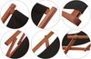 Liegestuhl schwarz Sonnenliege Gartenliege Holz Deckchair Strandstuhl Massivholz Gartenmöbel 10-305 Bild 5