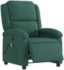 vidaXL Massagesessel Elektrisch Dunkelgrün Samt 3204291 Bild 3