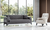 Sitzgruppe/Sofa Set - Wohnzimmergarnitur "Magnessia" 3+3+1-Beige Bild 2