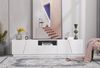 Moderner TV-Schrank 170x42x37 cm im diagonalen Patchwork-Stil – elegant und funktional Bild 2
