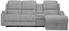 OTTO home Ecksofa NAPORI Multimediasofa, 3er Kinosessel XXL, L-Form, Cord, Kinosofa mit Relaxfunktion, Getränkehalter, Staufach und Staukasten Bild 2