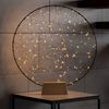 KONSTSMIDE No. 1782-787 LED Metallsilhouetten Ring mit Holz-Fuß bernsteinfarben 60cm Bild 5