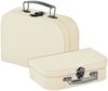 VBS Truhe, 2er-Set, aus cremefarbenem Karton Bild 1