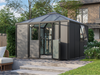 Vitavia Gerätehaus "Universum", schwarz / anthrazit, 10,2 m² Bild 2