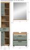 Xonox Scout Badkombination (B/H/T: 112x191x34 cm) in Salbei und Artisan Eiche Nachbildung Bild 4