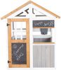 roba Outdoor-Spielhaus ab 18M - Holzhaus mit Theke & Wasserhahn - Erweiterbar - Mehrfarbig Bild 3