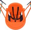 vidaXL Kleinkinder-Schaukelset mit Sicherheitsgeschirr Orange Bild 5