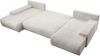 Ecksofa Credo, Couch U-Form, Sofa mit Schlaffunktion und Bettkasten, 348 x 81 x 185 cm, Beige Bild 4