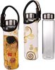 Goebel Trinkflasche Gustav Klimt - Der Kuss, Glasflasche mit Neoprenhülle, Artis Orbis, Glas-Kombi, Bunt, 700 ml, 67061491 Bild 4