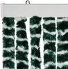 vidaXL Insektenschutz-Vorhang Grün und Weiß 100x220 cm Chenille 325447 Bild 4