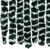 vidaXL Insektenschutz-Vorhang Grün und Weiß 100x220 cm Chenille 325447 Bild 5