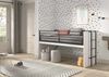 Halbhohes Bett mit Schreibtisch u. Regalen Sam 98 x 219 x 116.6 cm Bild 4