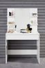 Trendteam 'Basix' Schminktisch, MDF weiß, 85 x 40 x 140 cm Bild 2