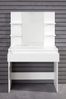 Trendteam 'Basix' Schminktisch, MDF weiß, 85 x 40 x 140 cm Bild 3