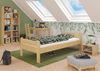 Einzelbett Bettrahmen 90x200 Bett Kiefer natur Massivholzbett Futonbett Rollrost 60.39-09FL Bild 5