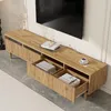 Lowboard mit Schubladen und LED-Beleuchtung, 178/35/45 cm, TV-Schrank, Fernsehtisch, Fernsehschrank für Wohnzimmer, stehend Bild 4