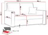 Schlafsofa Viva Star II (Farbe: Poso 05) Bild 5