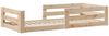vidaXL Massivholzbett ohne Matratze 75x190 cm Kiefernholz 855696 Bild 3