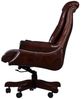 Bürosessel Belford Leder Chesterfield-Knopfmuster "Vintage-Cigar" Bild 2