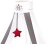 roba Bettgarnitur 'Rock Star Baby 1' 4-teilig - Bettwäsche 100 x 135 - Nestchen - Himmel Bild 3