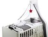 roba Bettgarnitur 'Rock Star Baby 1' 4-teilig - Bettwäsche 100 x 135 - Nestchen - Himmel Bild 2