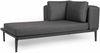 Gartensofa Xitram aus Aluminium, modern gepolstert, Anthrazit Sand, 2-3 Sitzplätze Bild 2
