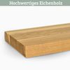 Wandregal Holz schwebend KYLO - Eichenholz Massiv | Bücherregal Schwebendes Regal Hängeregale für Wohnzimmer | 100x22x4cm Bild 4