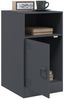 vidaXL Nachttisch Anthrazit 34,5x39x62 cm Stahl 841767 Bild 5