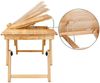 CASARIA® Laptoptisch & Betttisch, 2er-Set, Bambus, höhenverstellbar Bild 4