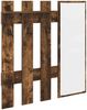 vidaXL Wandmontierter nachttisch Geräucherte Eiche 100 x 10 x 100 cm 874511 Bild 2